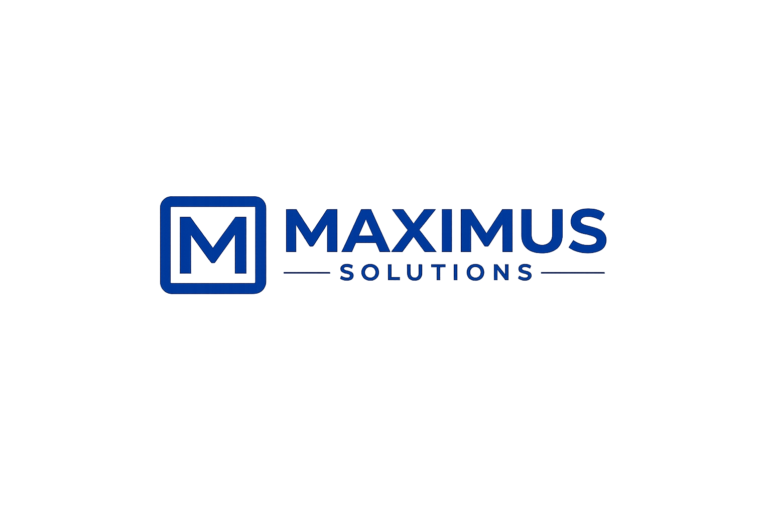 Maximus Solutions Logo principal